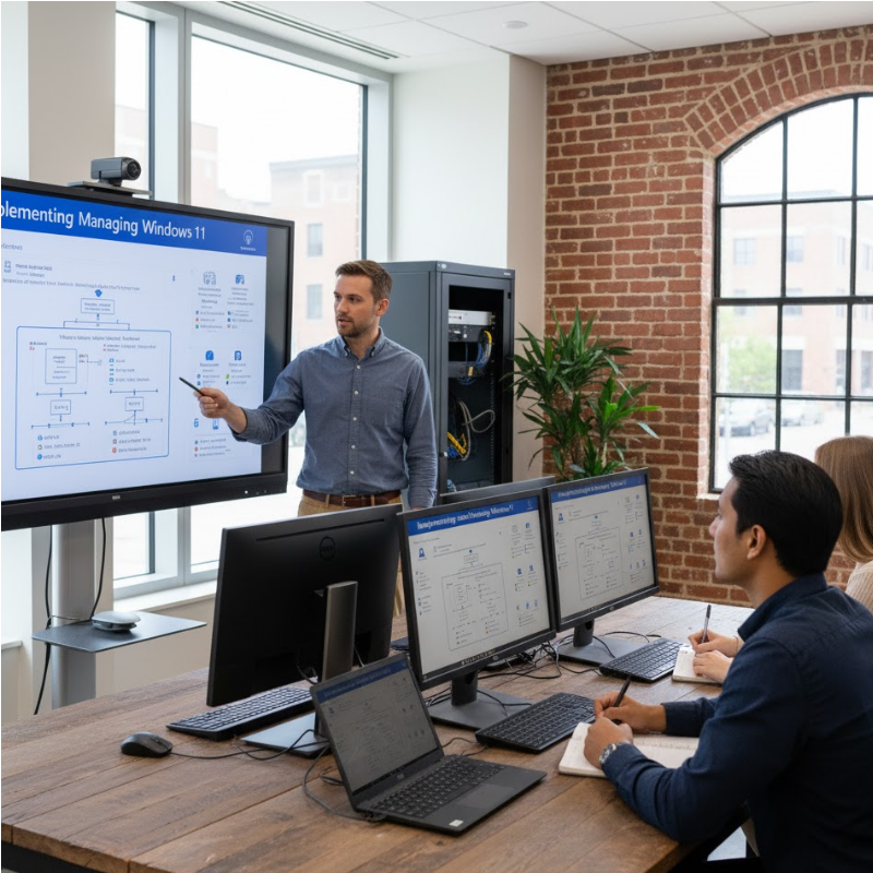 MOC 55345 - Implementing and Managing Windows 11