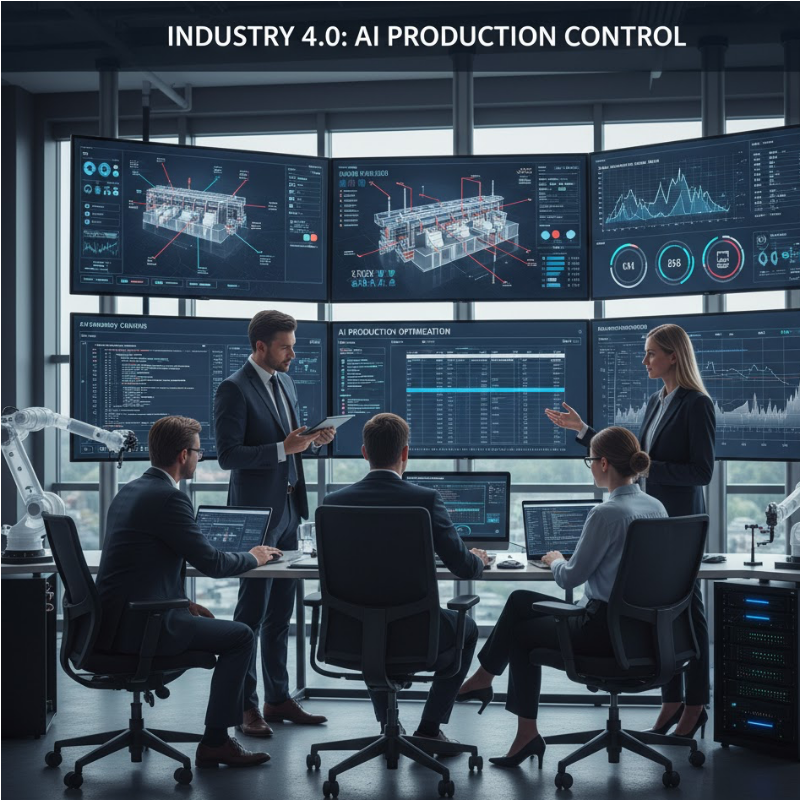 Programmazione e controllo della produzione con l'utilizzo di strumenti di AI 