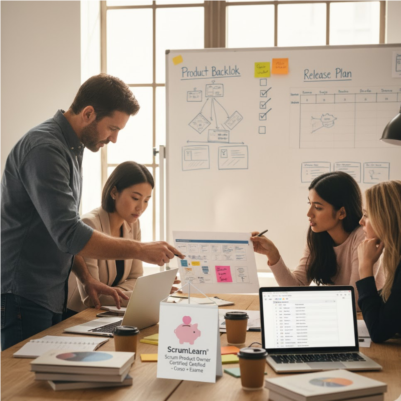 ScrumLearn® Scrum Product Owner Certified - Corso+Esame