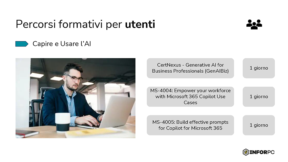 Percorsi formativi per utenti